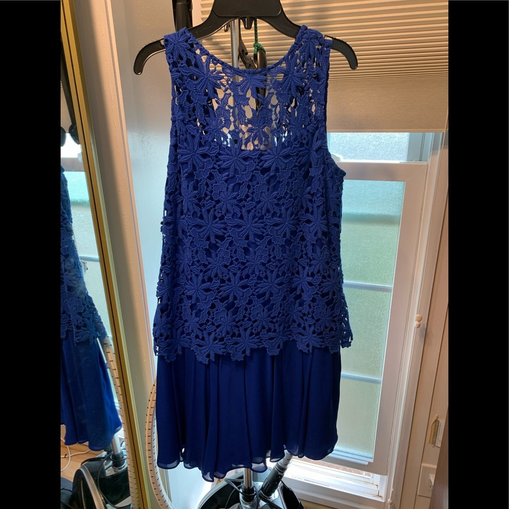 Ali Ro Blue Lace dress